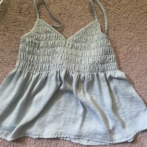 American eagle peplum tank